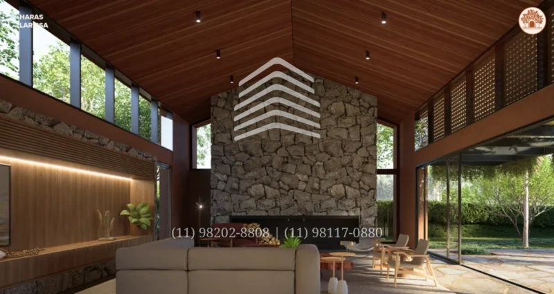 VILA TERRACOTA 15 Living Lareira