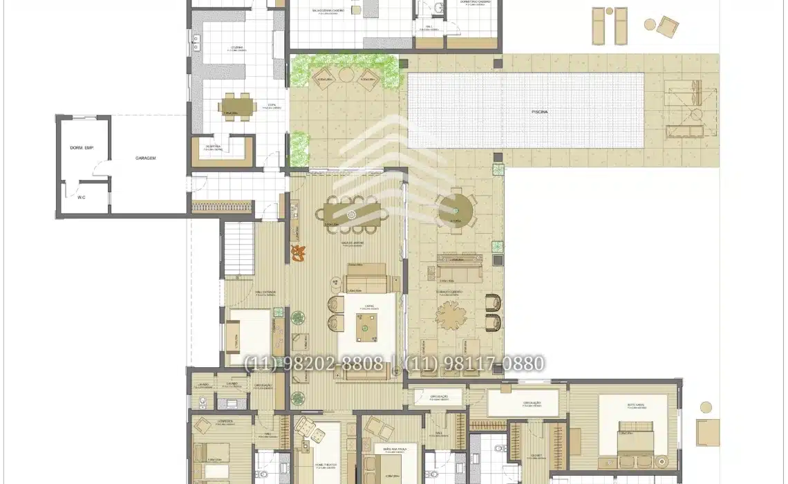 1 PLANTA LAYOUT PAVIMENTO TÉRREO