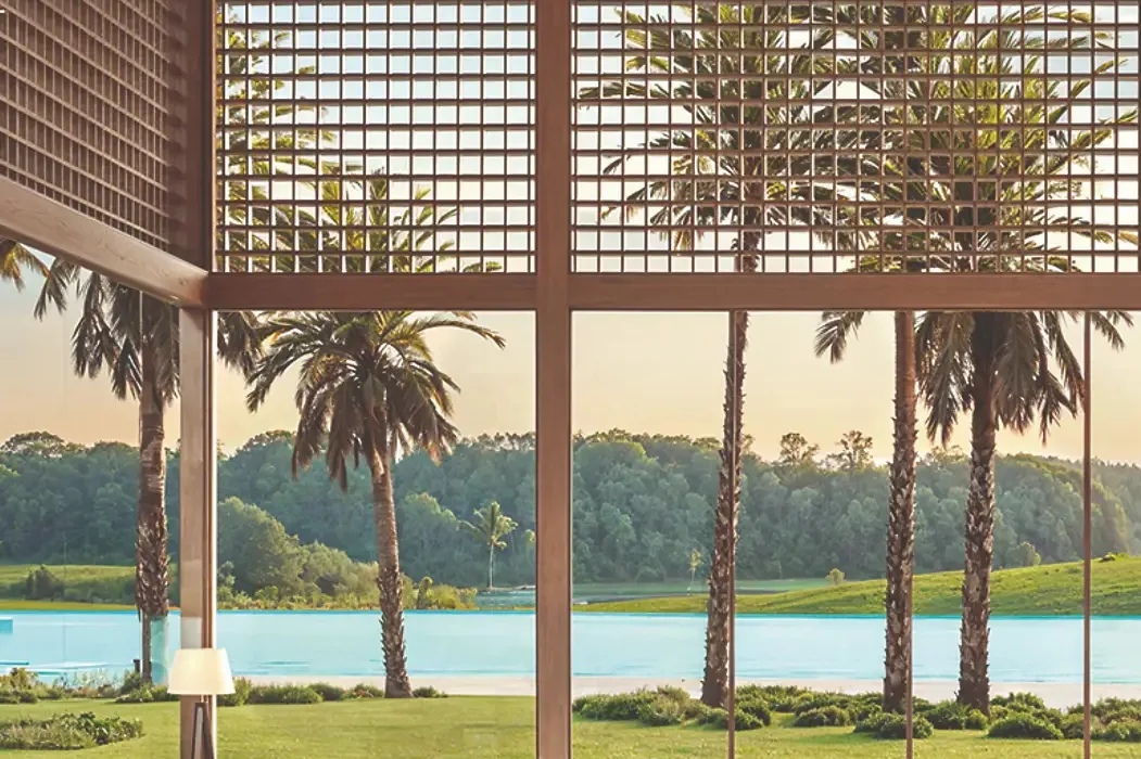 Amenities clubhouse banner