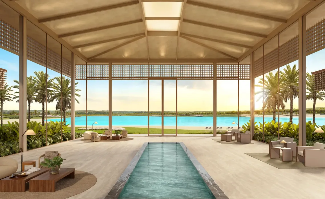 Amenities clubhouse lobby