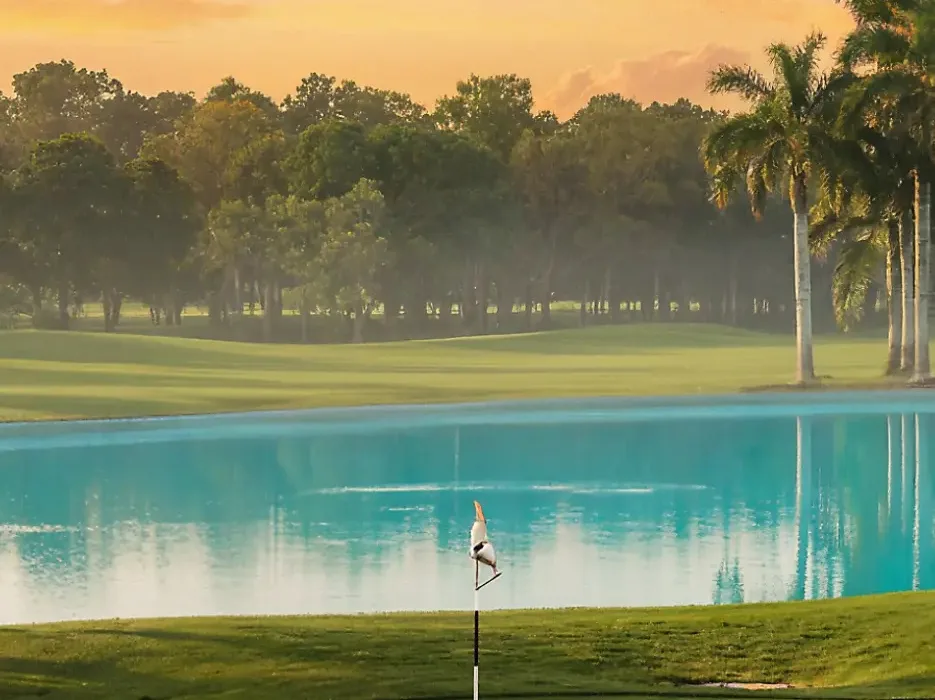 Amenities golf banner